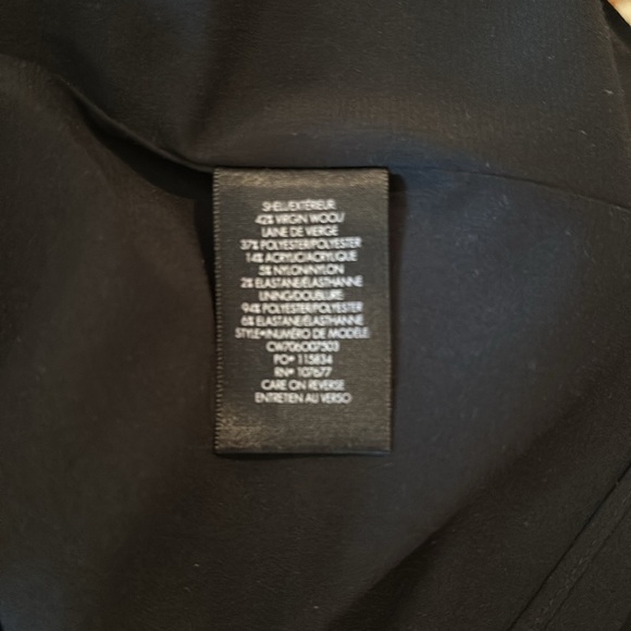 Alice and Olivia sleeveless lined mini dress, black/white tweed, size 2 - Picture 7 of 7